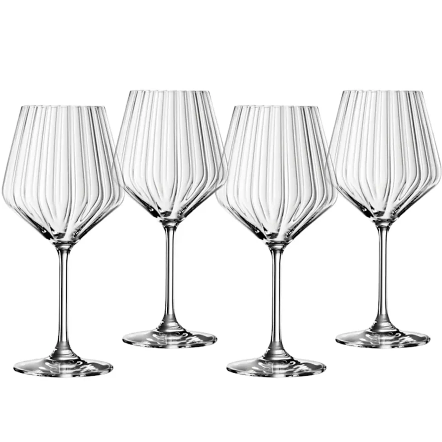 Spiegelau Lifestyle Burgundy Wine Glass 64 Cl 4-pack -  Vinglass Krystall Klar - 4450170