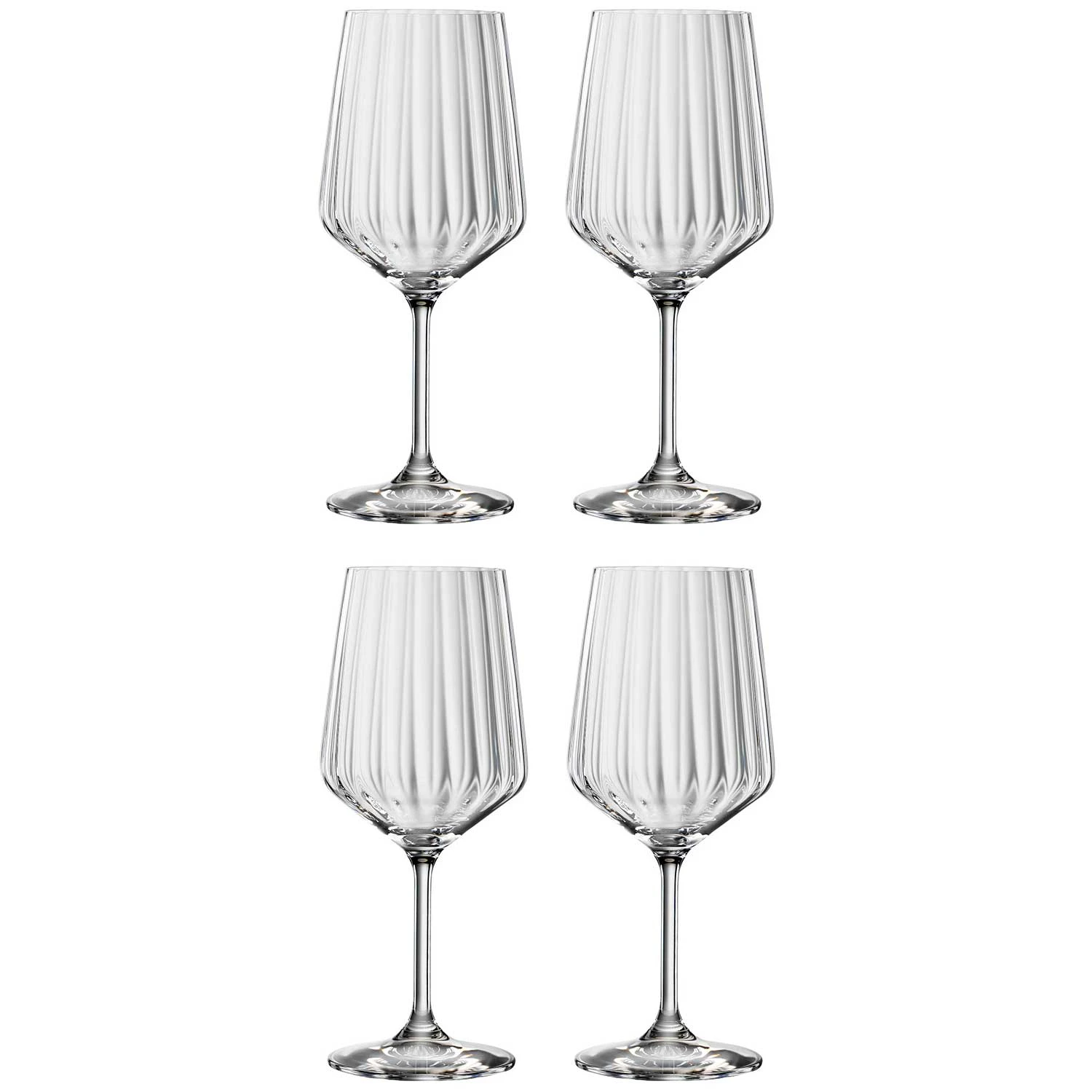 Spiegelau Lifestyle Red Wine Glass 63 Cl 4 Pcs -  Vinglass Krystall Klar - 4450171