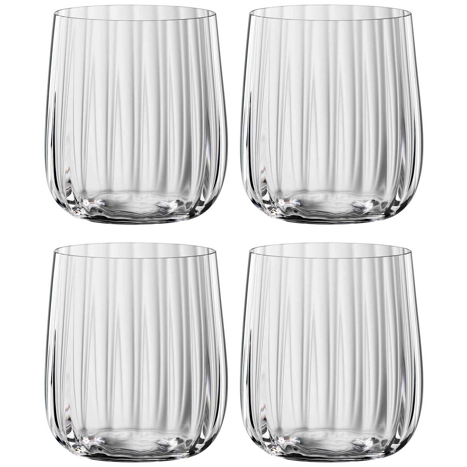 Spiegelau Lifestyle Tumbler 34 Cl 4 Pcs -  Tumblerglass Krystall Klar - 4450175