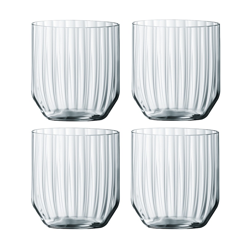 Linear Tumblerglass 4-pk