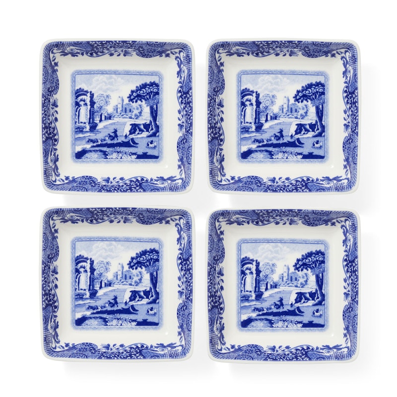 Blue Italian Fat 8x8 cm, 4-pk