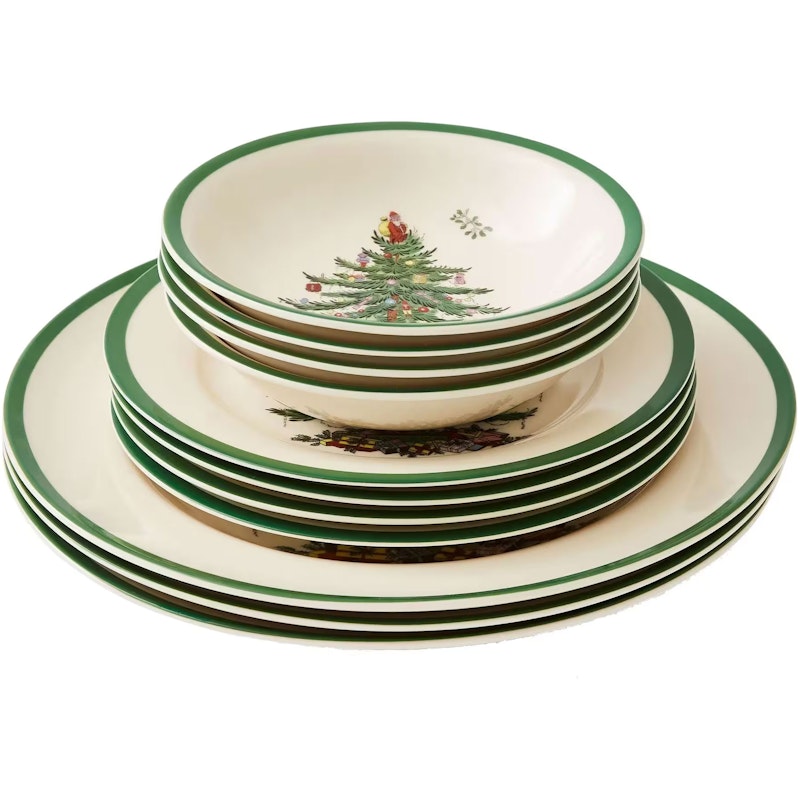 Christmas Tree Serveringssett 12-pk