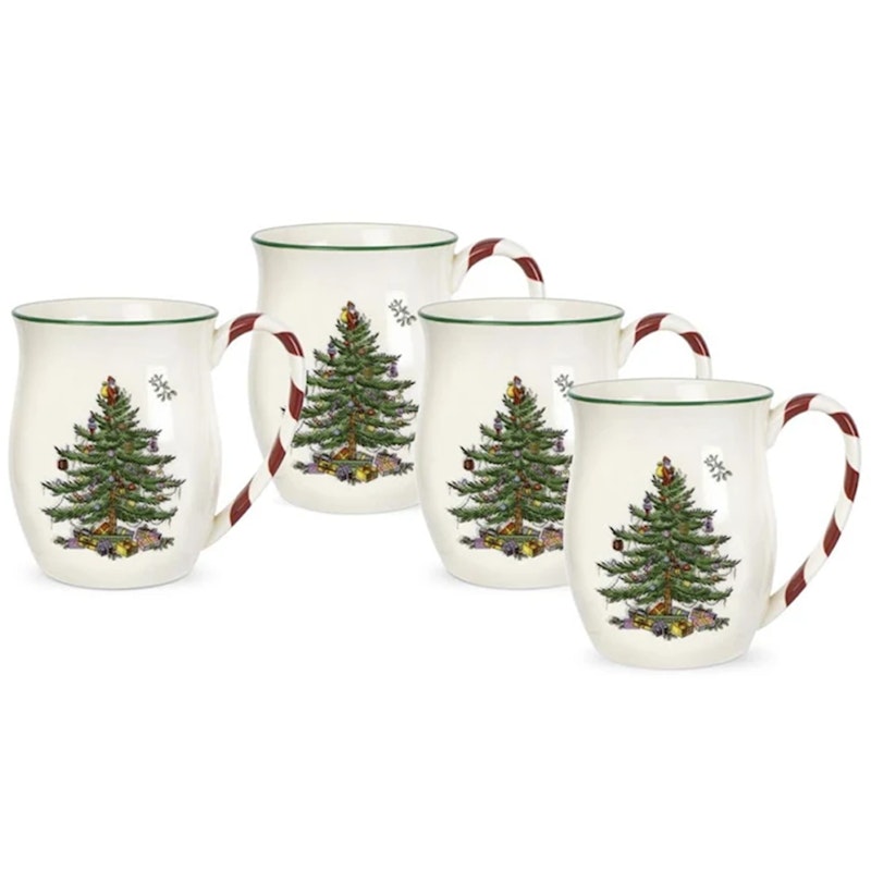 Christmas Tree Krus 40 cl, 4-pk