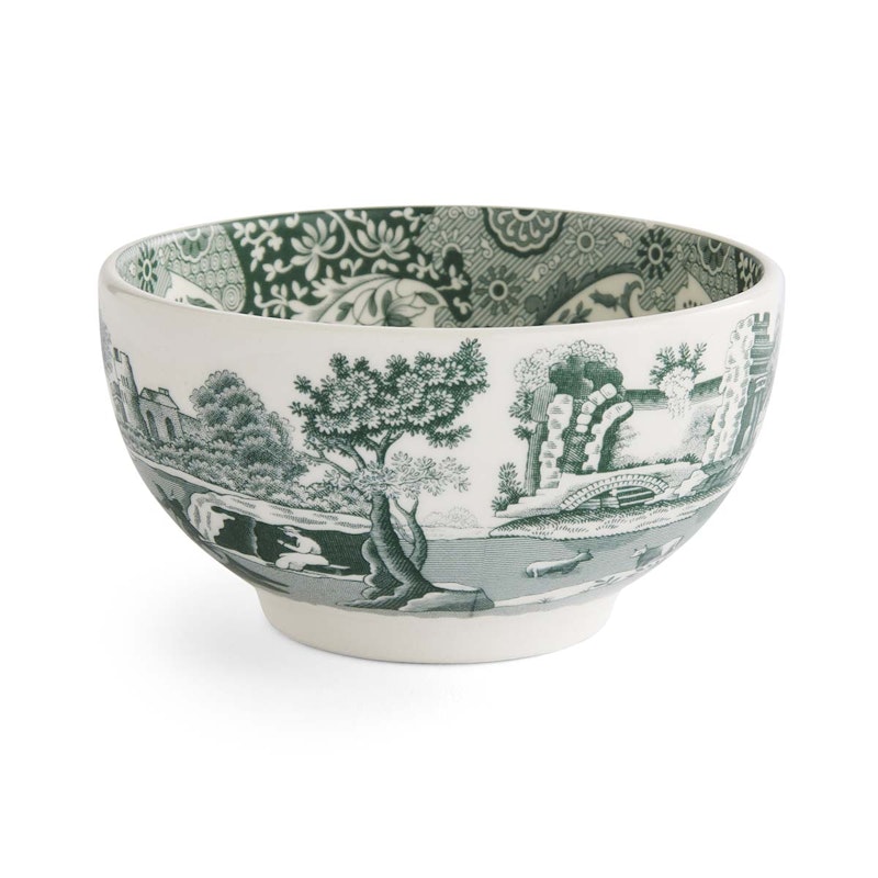 Heritage Green Italian Skål 11 cm, Grønn