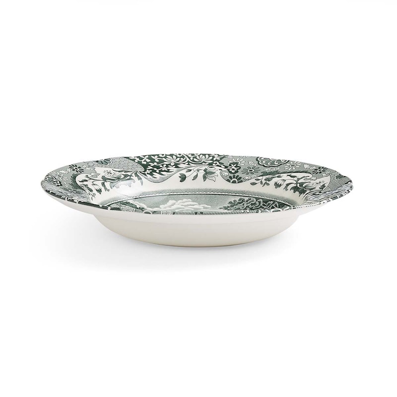 Heritage Green Italian Dyp Tallerken 23 cm, Grønn