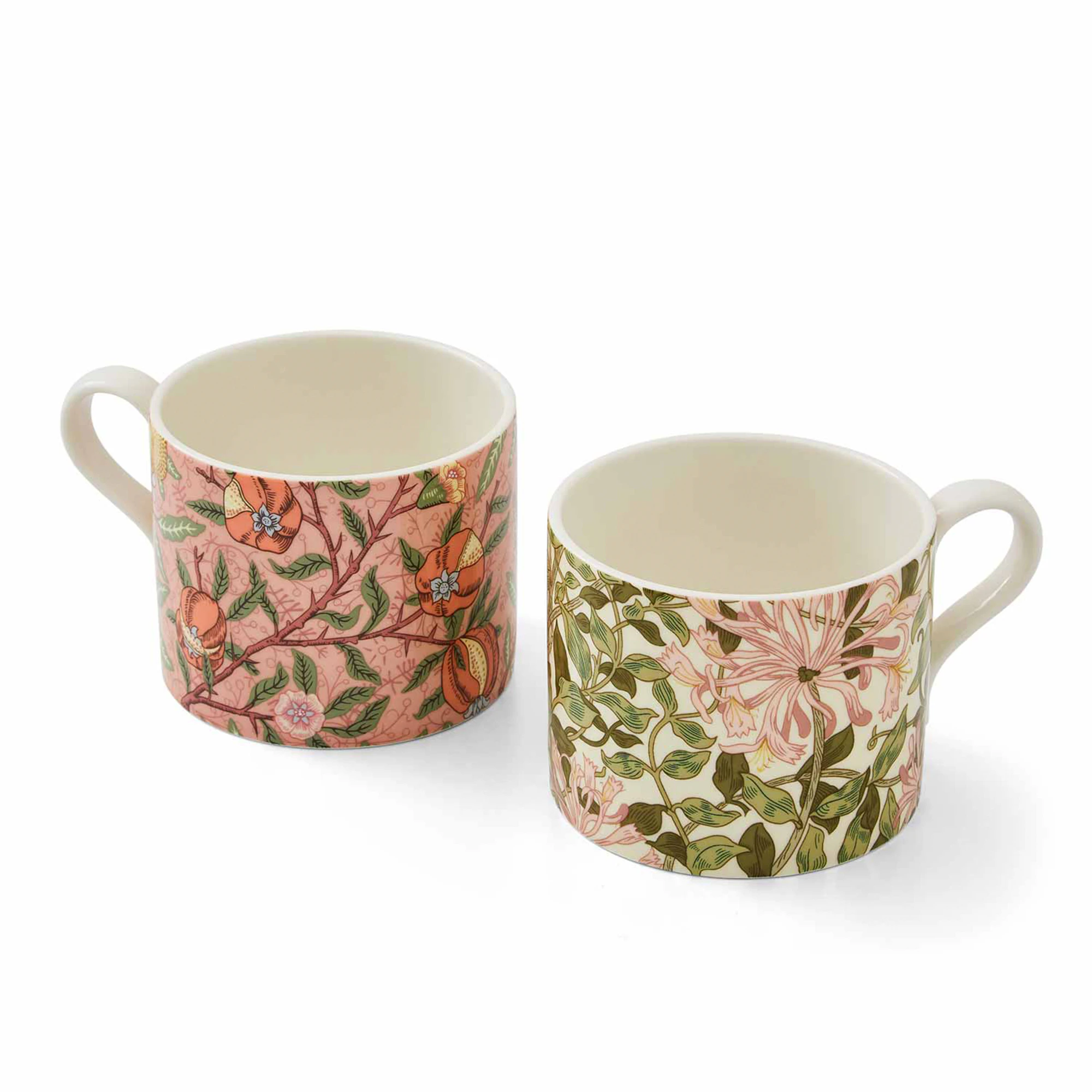 Spode Morris & Co Krus 2-pk Fruit & Honeysuckle - Kaffekopper Porselen Multi - MCOI8726-XG