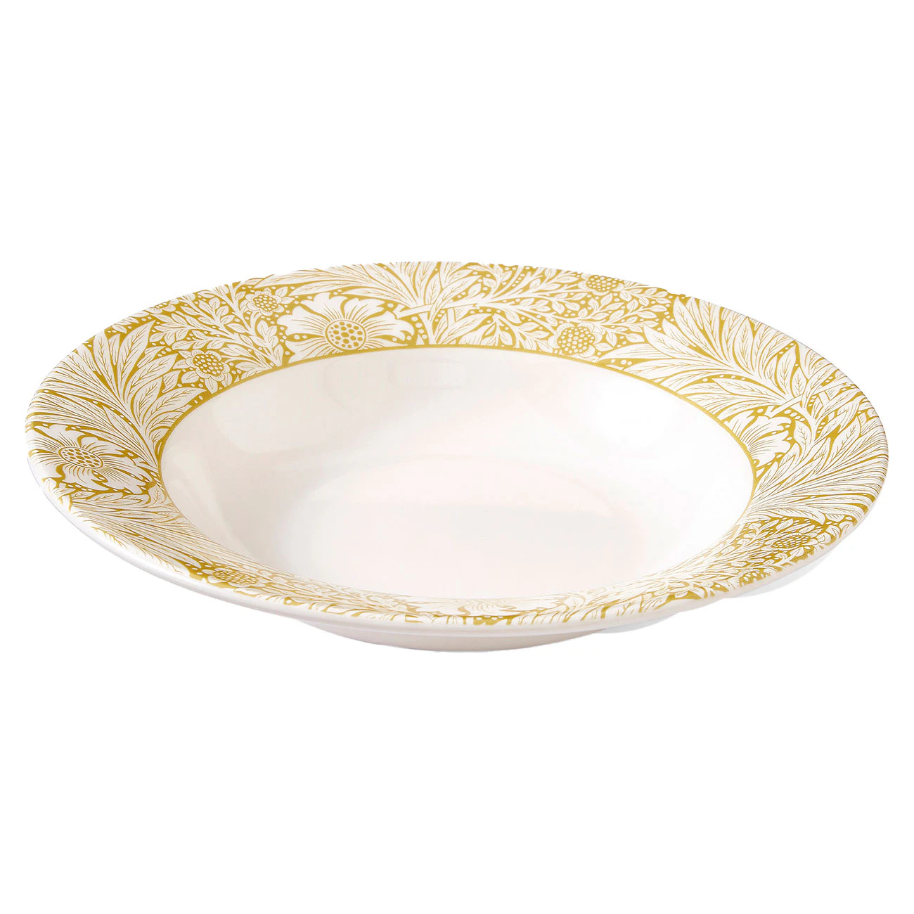 Spode Morris & Co Pastatallerken 26,5 Cm Marigold - Pastatallerkener Steingods Hvit - MCOU45746