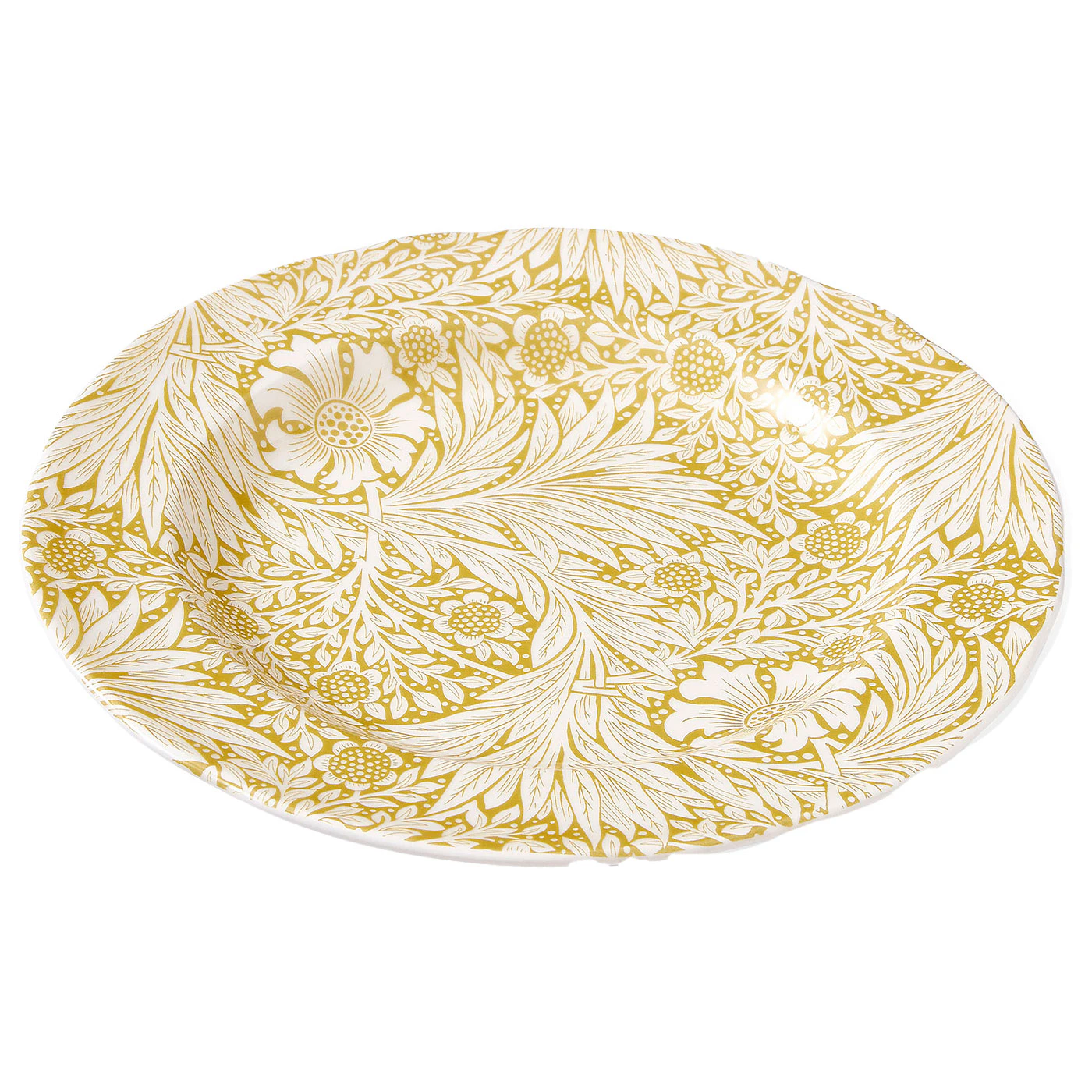 Spode Morris & Co Sidetallerken 23 Cm Marigold -  Asjetter Steingods Gul - MCOU0120