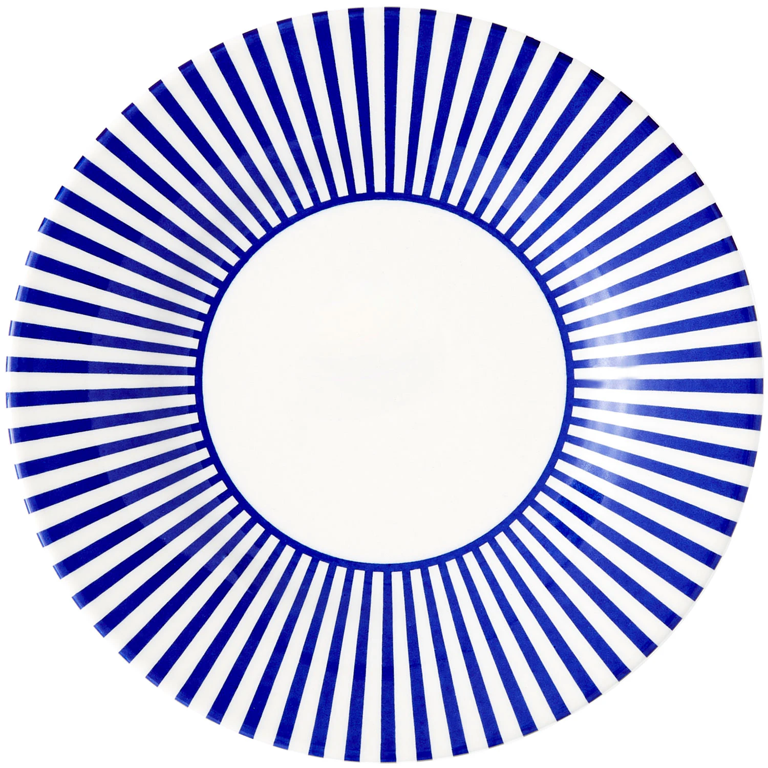 Spode Steccato Sidetallerken 18 Cm Narrow Stripe -  Asjetter Fajanse Bl&aring; - ITSN05086