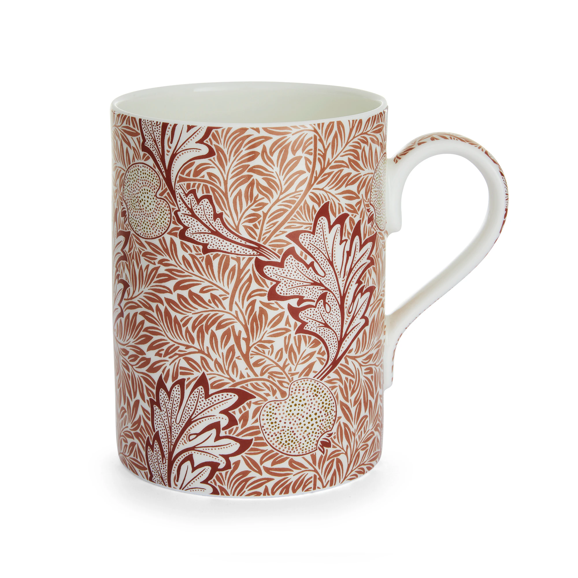 Spode William Morris & Co Krus Apple/madder - Kaffekopper Benporselen R&oslash;d - MCOL5583-XS