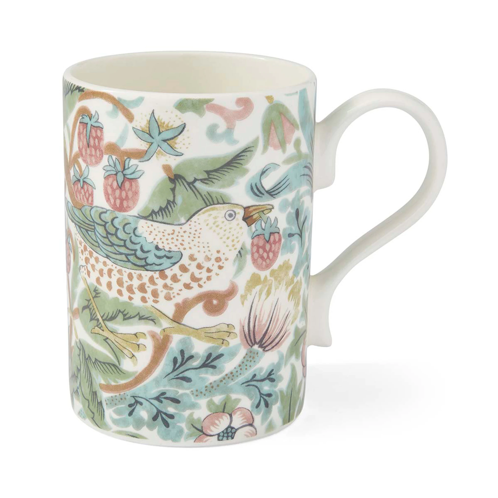 Spode William Morris & Co Krus Strawberry Thief - Kaffekopper Benporselen Multi - MCOR48506