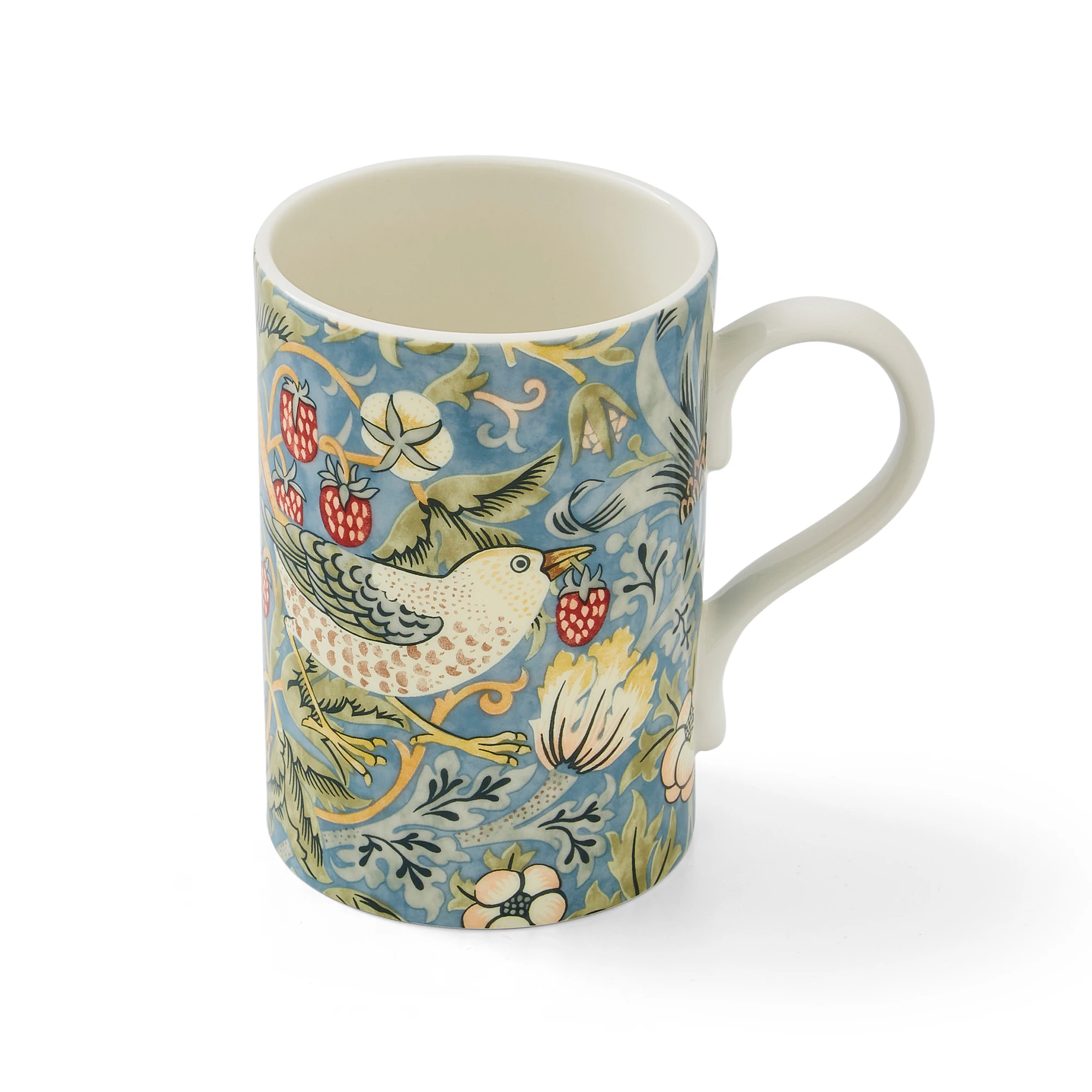Spode William Morris & Co Krus Strawberry Thief - Kaffekopper Benporselen Multi - MCOD48506-XT