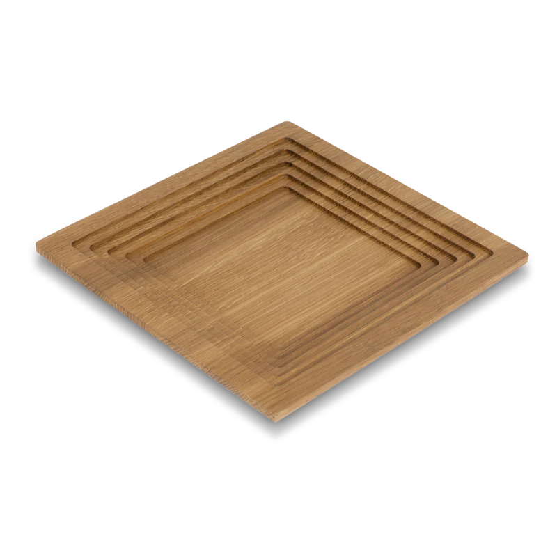 Colosseum Square Platter 28x28 cm, Oak