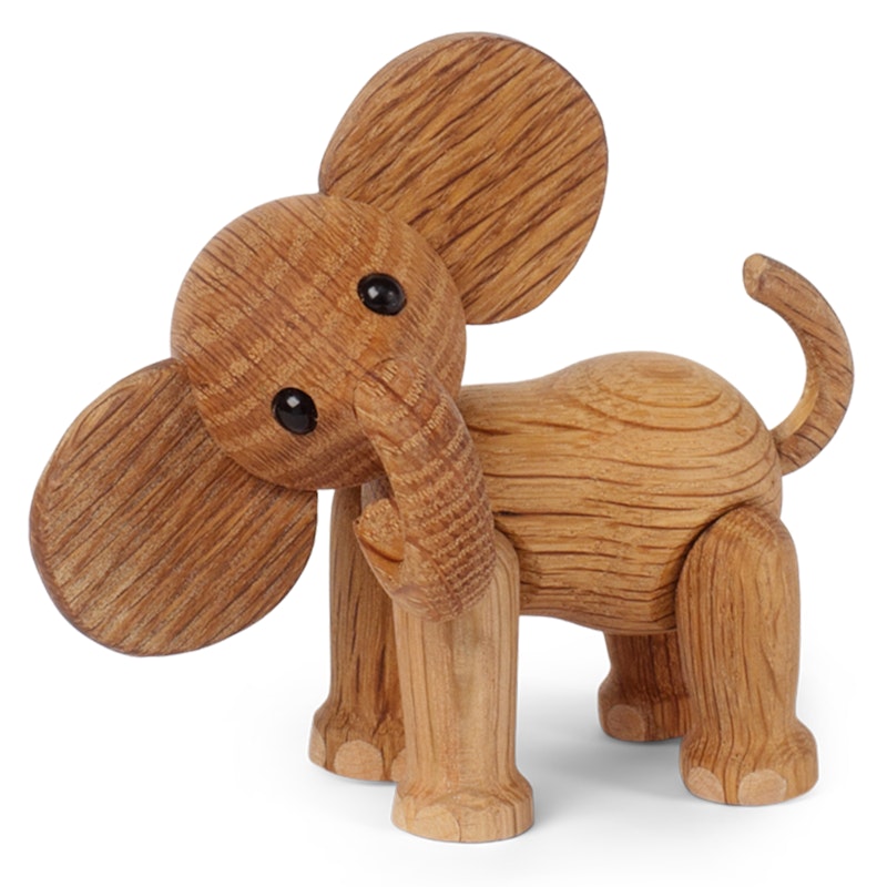 Ella Baby Elephant Trefigur, 9 cm