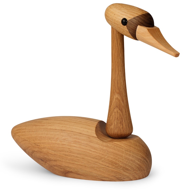 The Swan Trefigur 19 cm, Eik