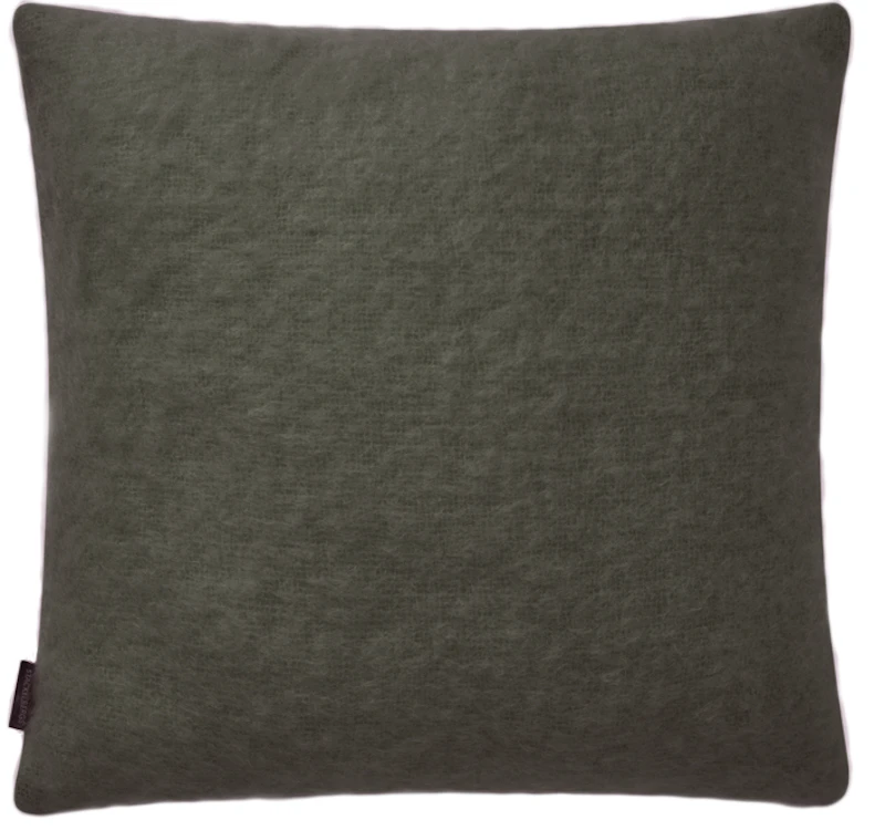 Mohair Putetrekk 50x50 cm, Green Marble