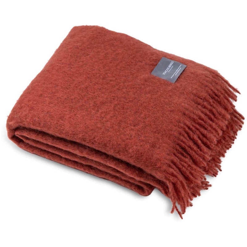Mohair Teppe Rullet Frynse 130x170 cm, Chilli