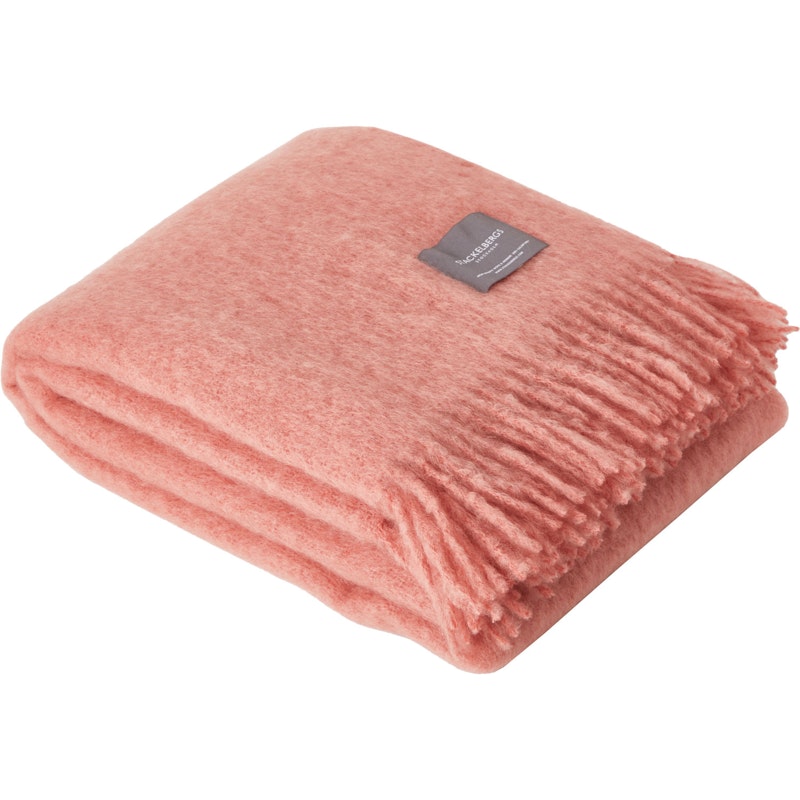 Mohair Teppe Rullet Frynse 130x170 cm, Antique Rose