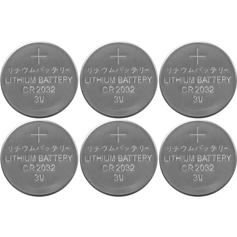 CR2032 Batterier, 6-pk