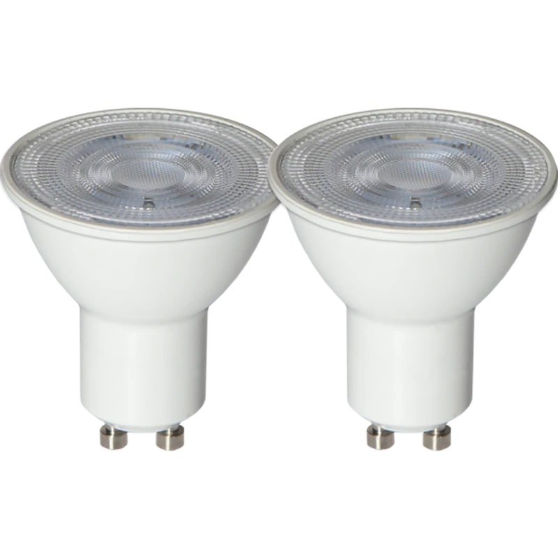 LED Lyskilde GU10 2W 144lm 3000K 2-pk, Klar