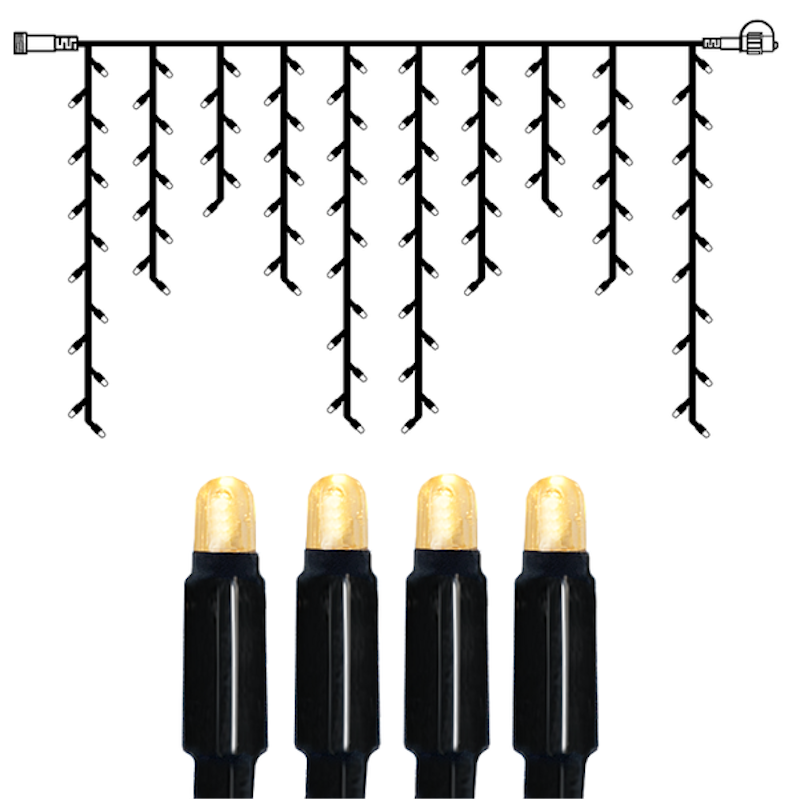 System 24 Icicle Lyskjede 2m