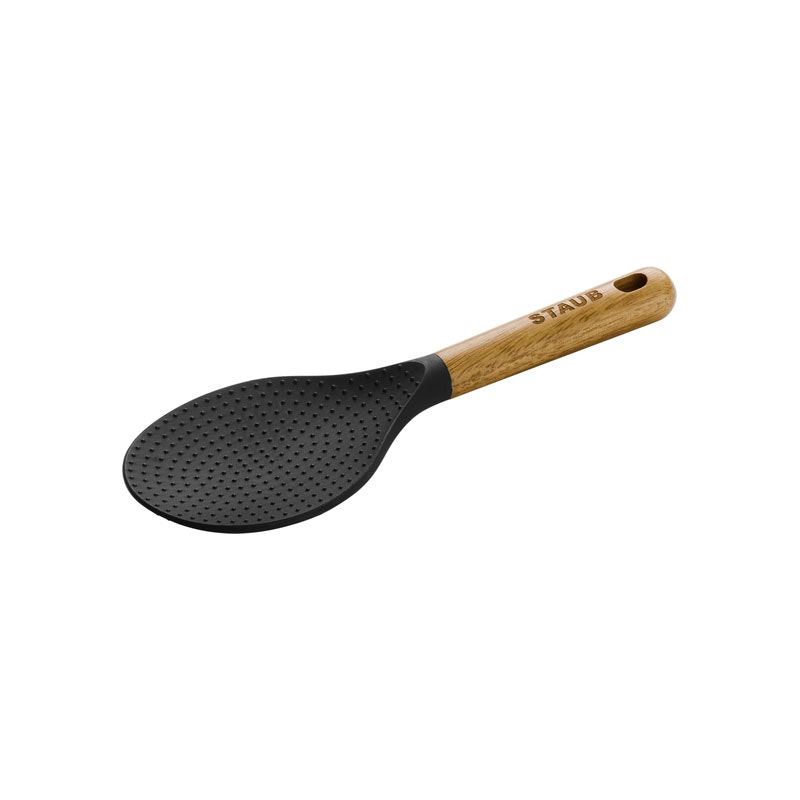 Rice Paddle Serveringsskje Silikon / Akasie-tre 22 cm