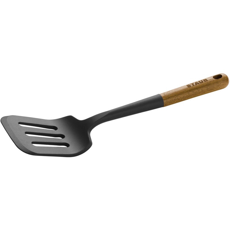 Stekespade Silikon / Akasie-tre 31 cm