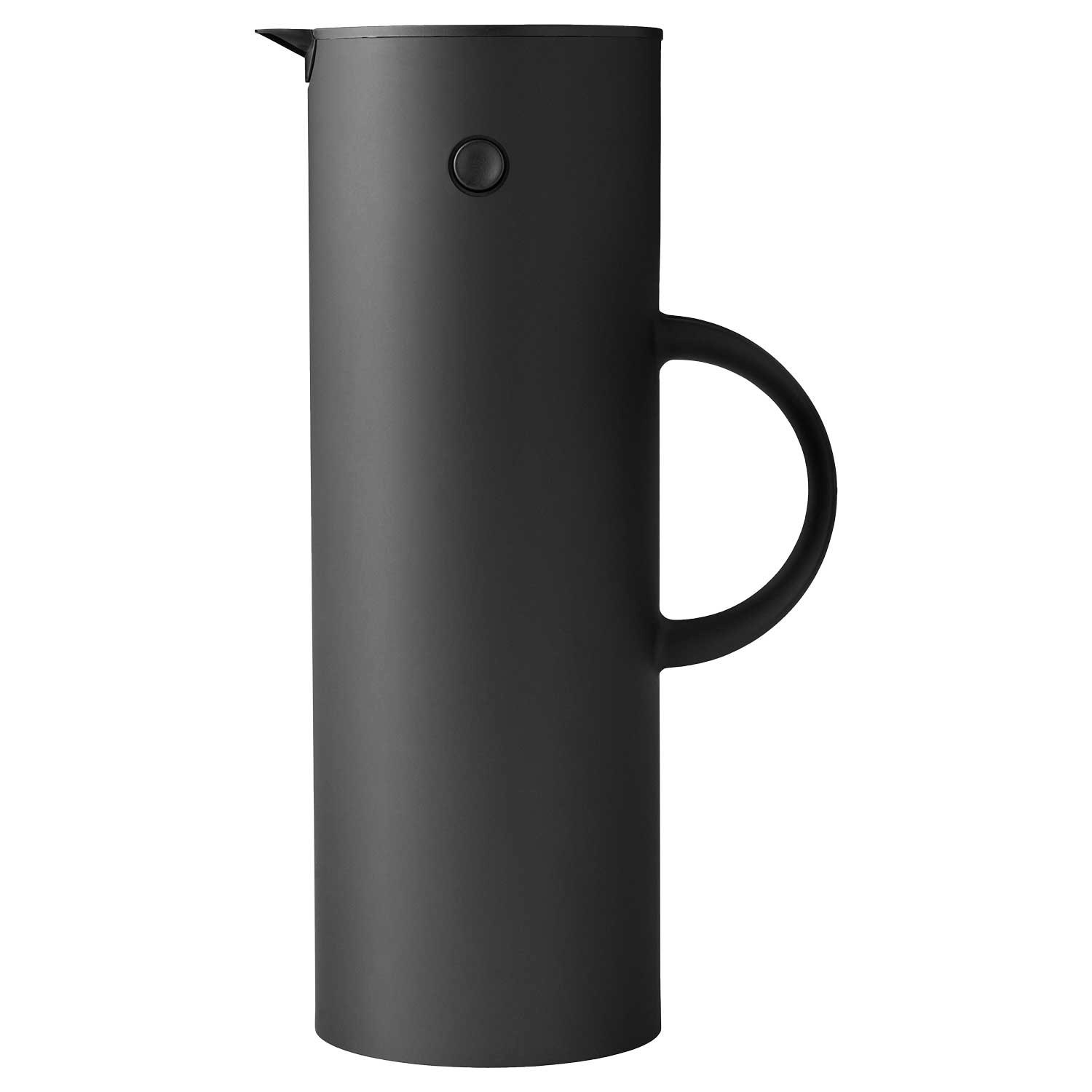 Stelton Em77 Classic Termokanne 1 L  -  Termoser Plast Soft Black - 995-3