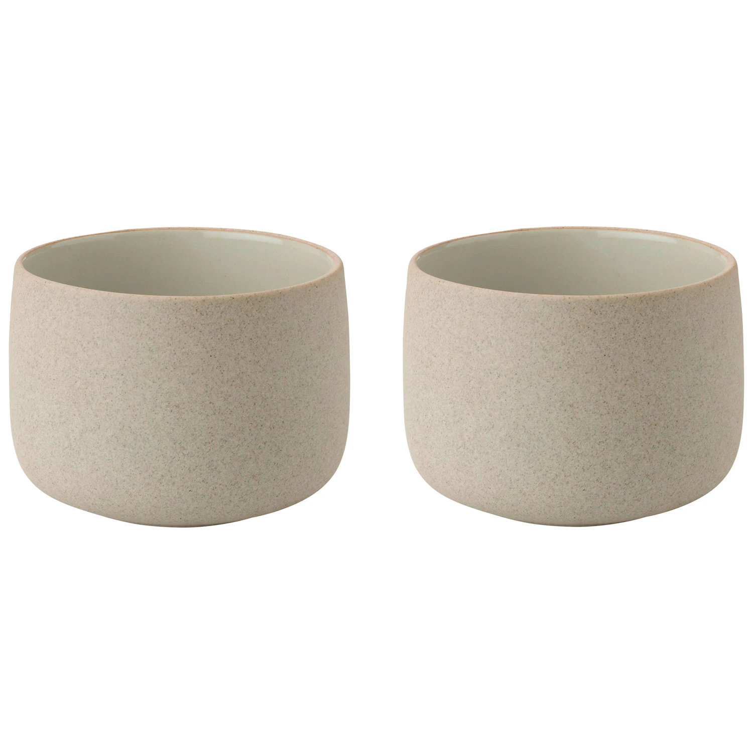 Stelton Emma Krus 15 Cl 2-pk  -  Kaffekopper Stengods Gr&aring; - X-233