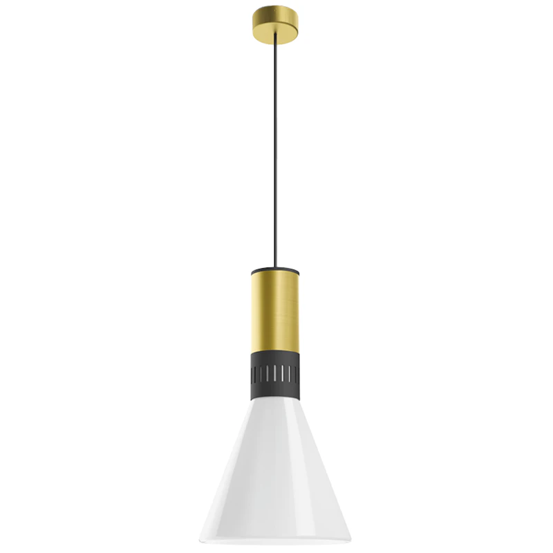 Cono Pendel Ø21, Satin Gold