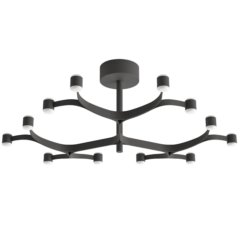 Fronda DALI-2 Plafond Ø83, Sort