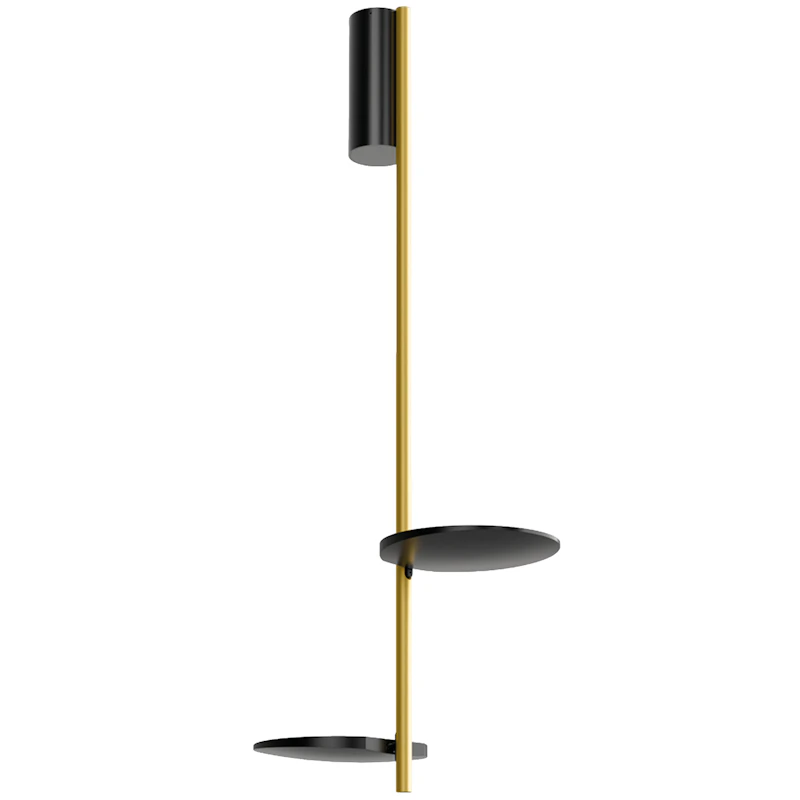 Kimia Pendel, Sort / Satin Gold