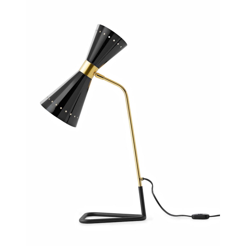 Megafono Bordlampe, Sort