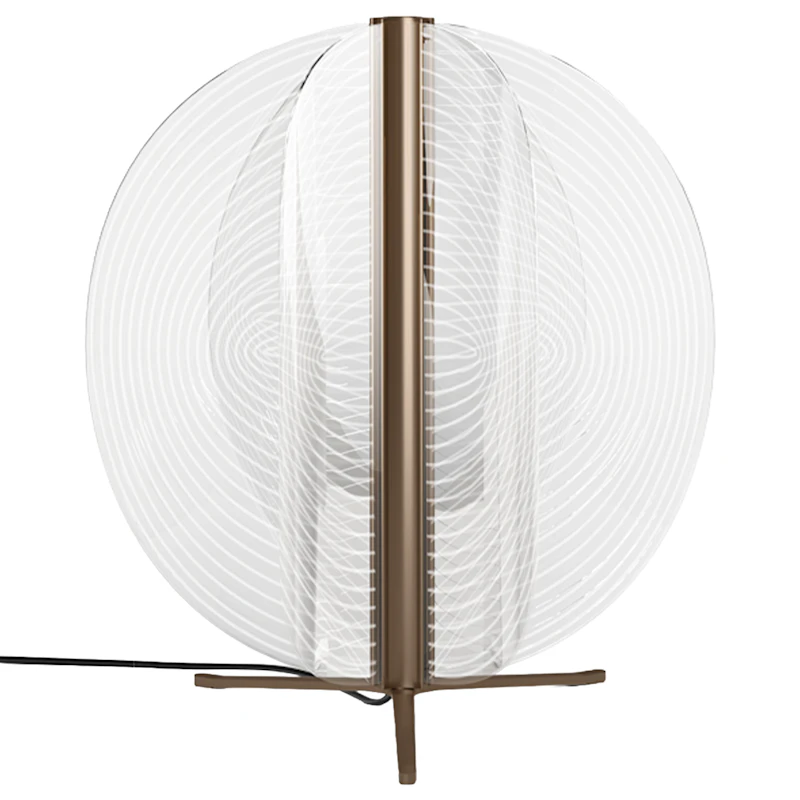 Papylia Bordlampe, Dark Bronze