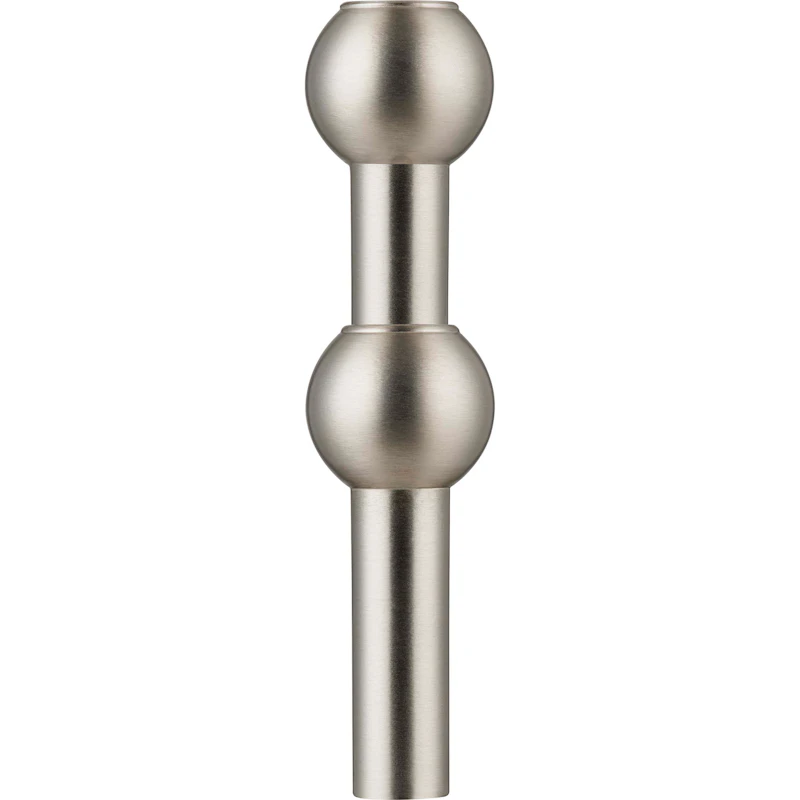 Nagel Vase, Børstet krom