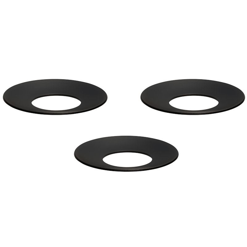 Lysmansjett 3-pk, Sort