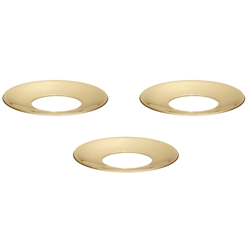 Lysmansjett 3-pk, Solid Brass