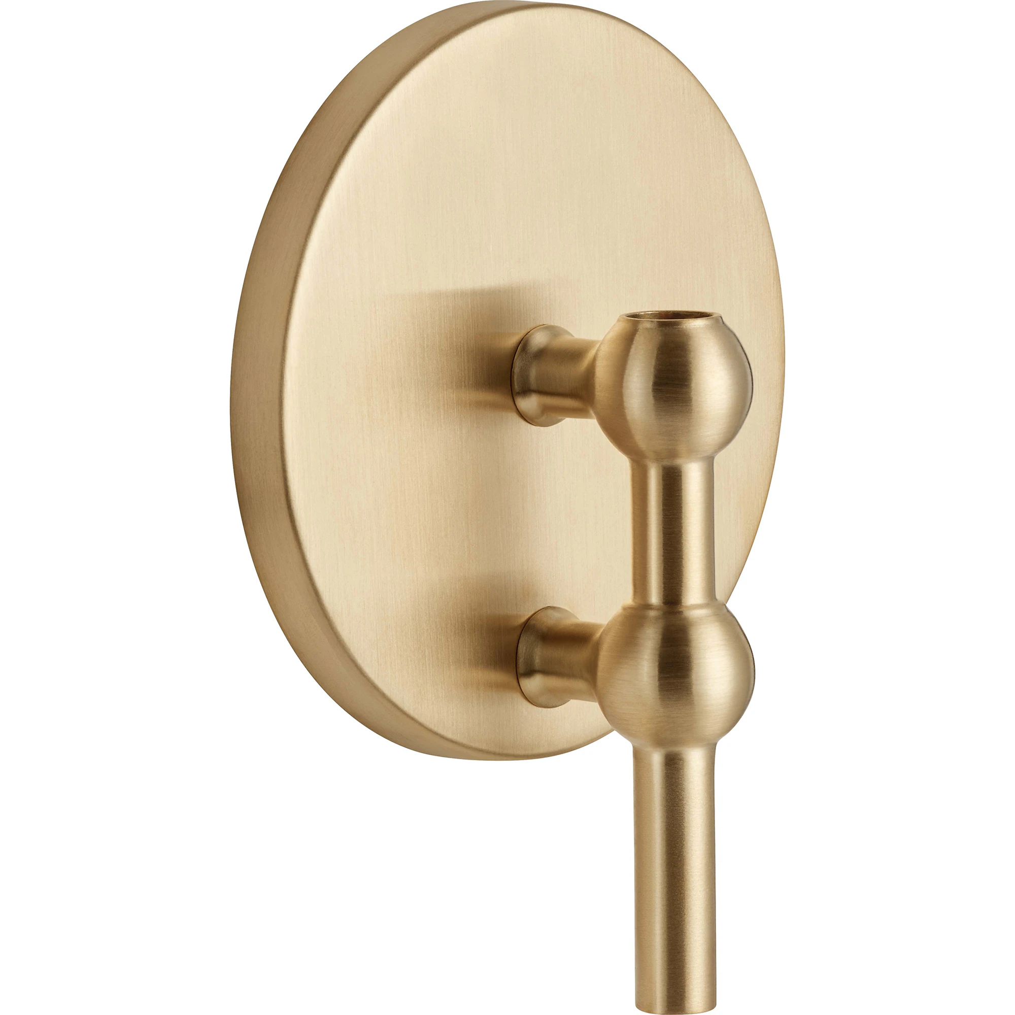 Stoff Nagel Nagel Vegglysholder - Lysestaker Messing B&oslash;rstet messing - 9165