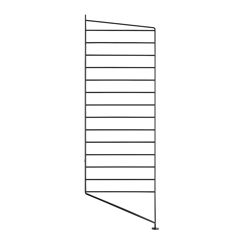 String Gavl Gulv 30x115 cm 1-pk, Sort