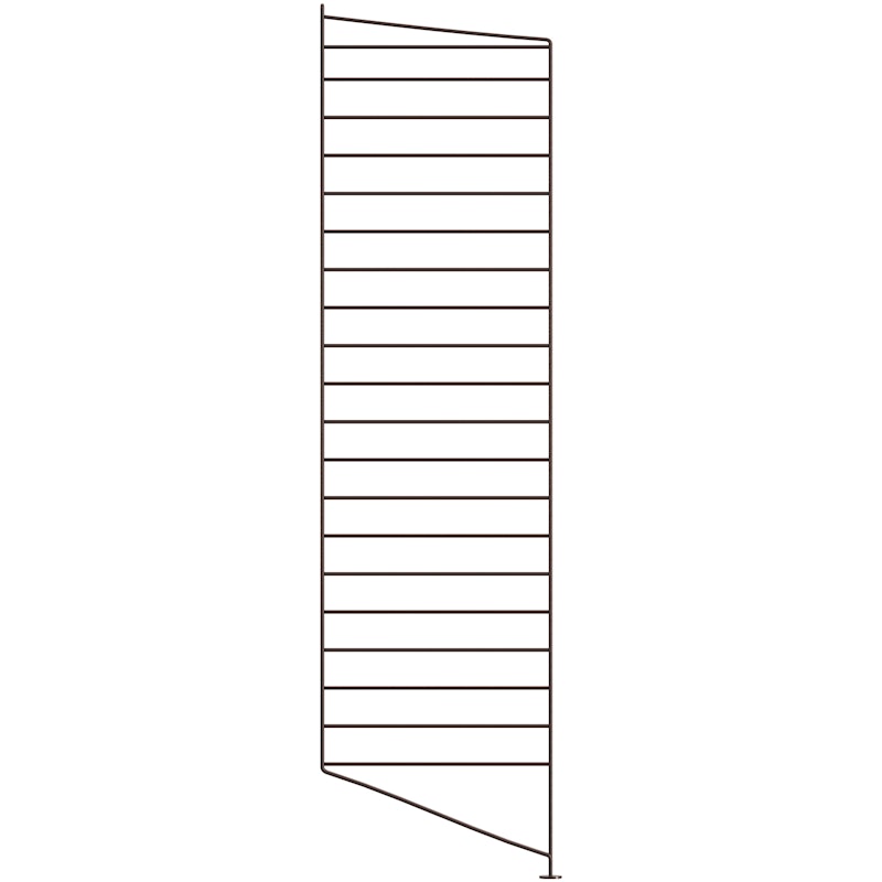 String Gavl Gulv 30x115 cm 1-pk, Mørkebrun