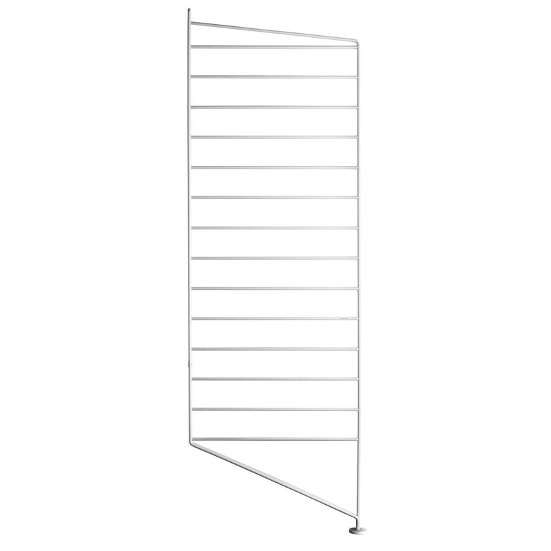 String Gavl Gulv 30x85 cm 1-pk, Hvit