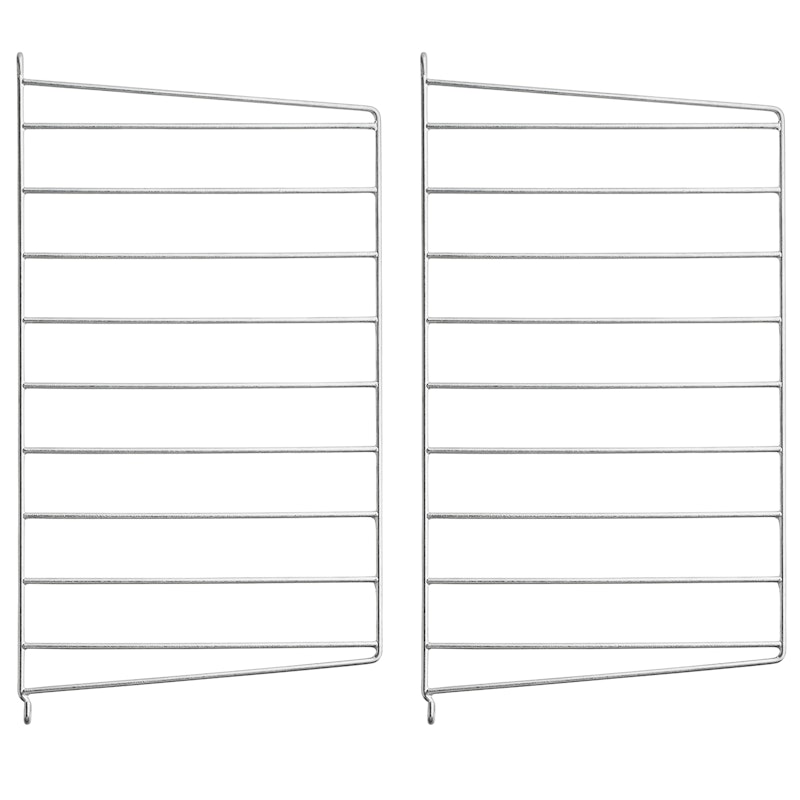 String Gavler 30x50 cm 2-pk, Galvanized