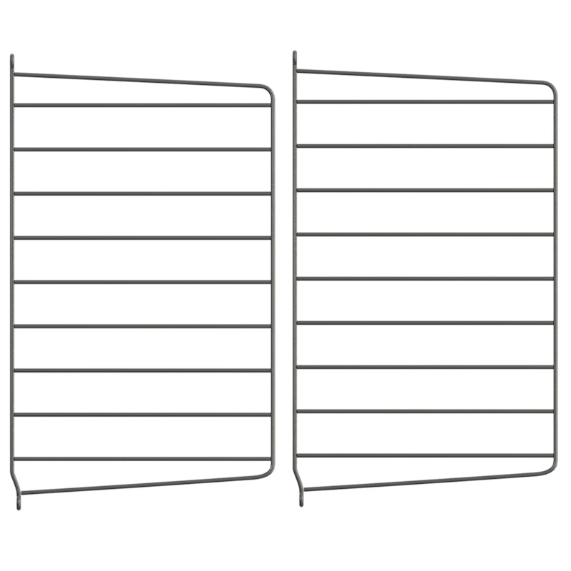 String Gavler 30x50 cm 2-pk, Mørkegrå