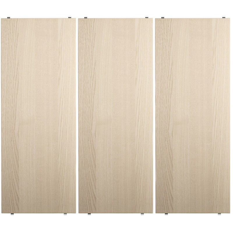 String Hyller 3-pk 58x20 cm, Ask