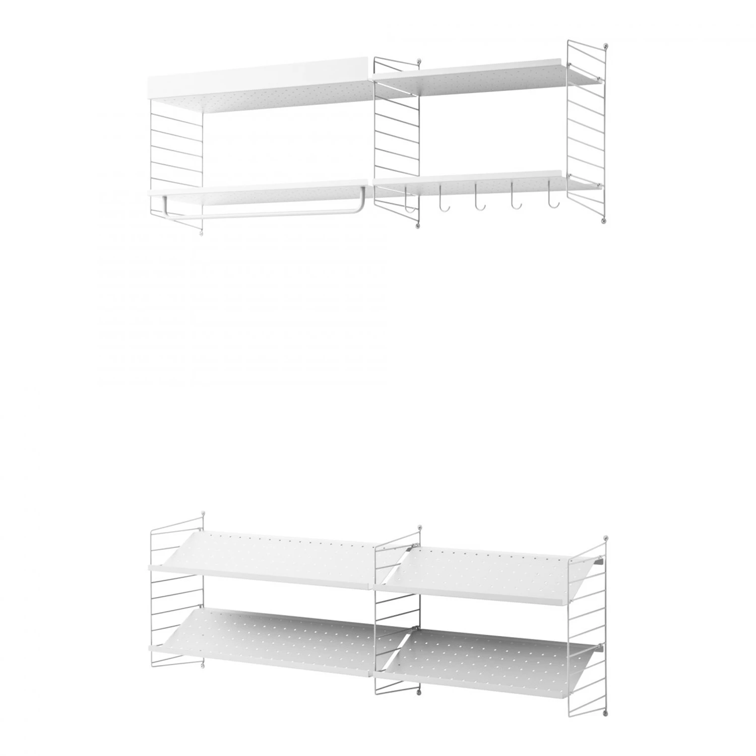 String Hyllesystem No 10, Hvit fra String | RoyalDesign.no