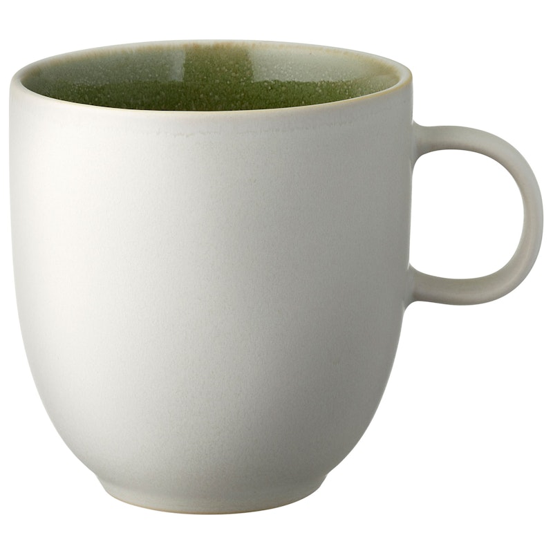 North Krus 33 cl, Matte White/Shiny Moss