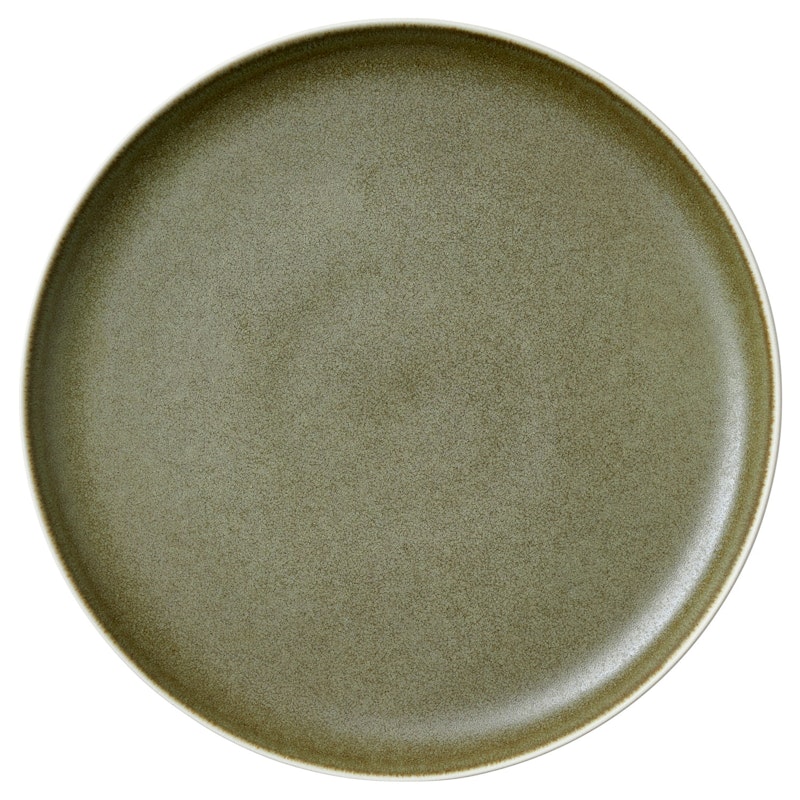 North Lunsjtallerken 21 cm, Matte White/Matte Moss