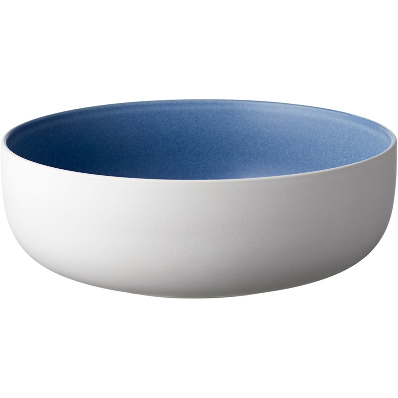 North Salatbolle 25 cm, Matte white/Matte river