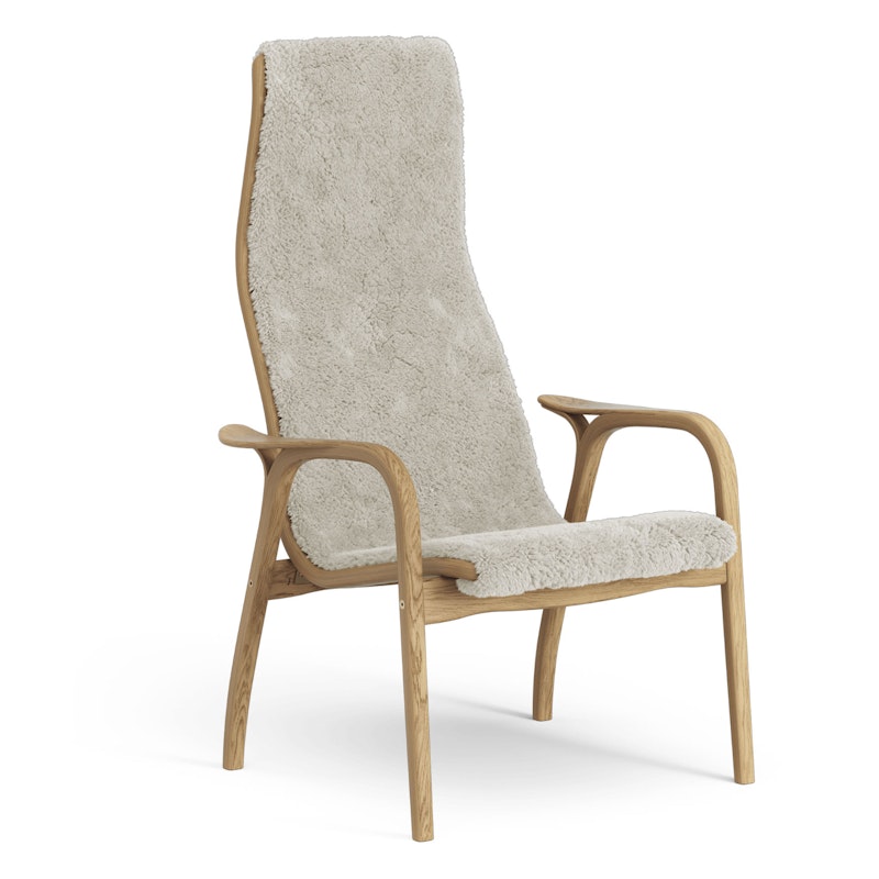 Lamino Lenestol, Oljet Eik / Saueskinn Moonlight