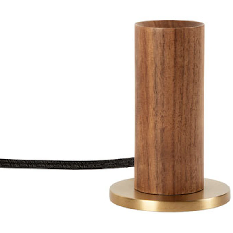 Tala Knuckle Table Lamp, Walnut